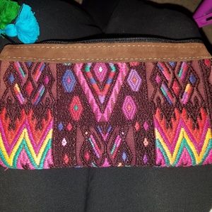 Nena & Co zipper clutch/wristlet